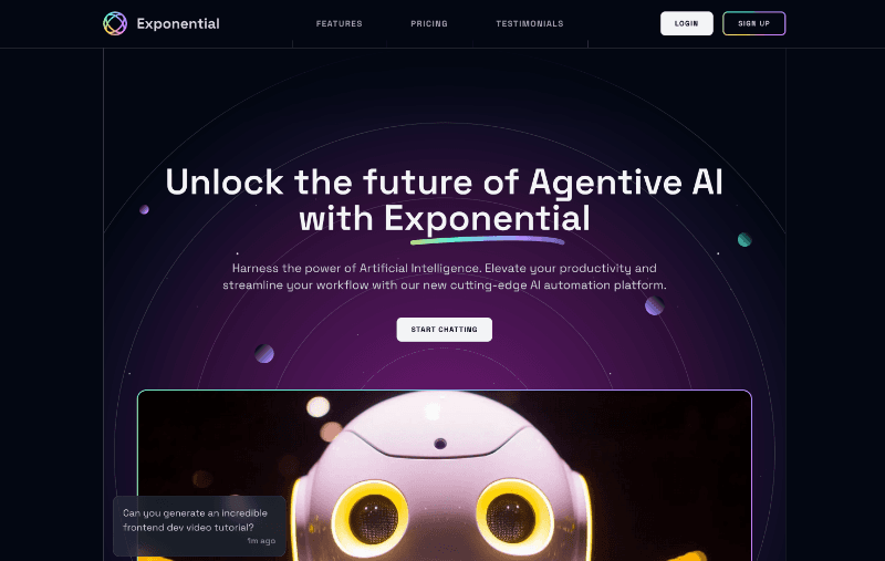 Exponential | an Agentive AI Platform